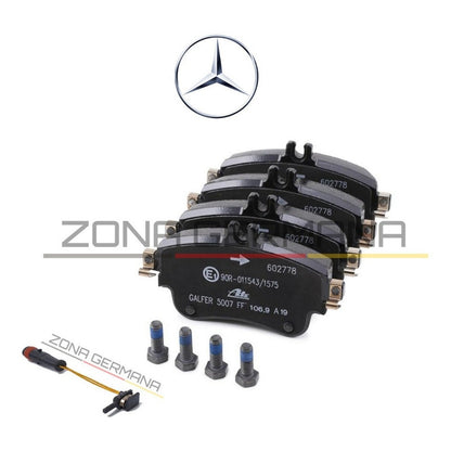 Pastillas Freno Mercedes Benz B180 B200 +sensor Original Ate - ZONA GERMANA