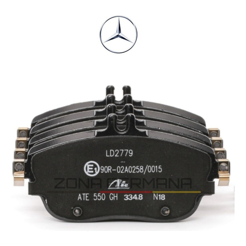 Pastillas Freno Mercedes Benz A200 Clase A W176 Original Ate