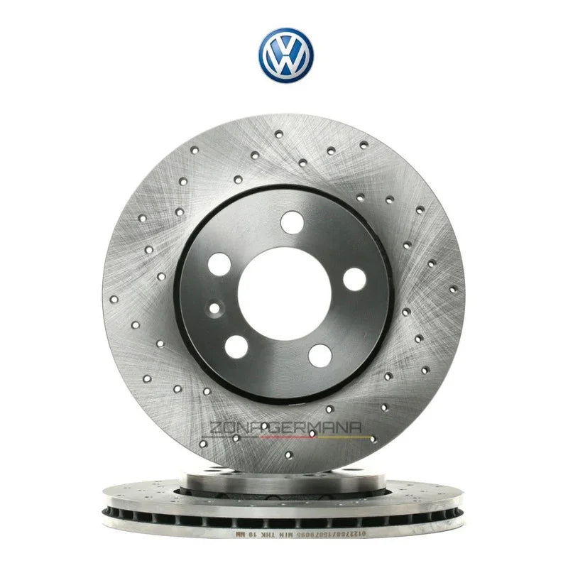 Discos Freno Volkswagen Gol Fox Polo - ZONA GERMANA