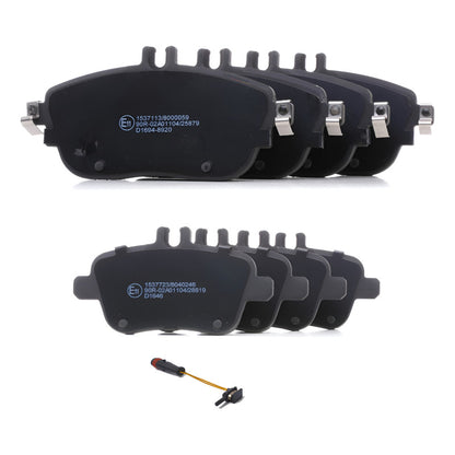 Pastillas Freno Mercedes Benz A200 A250 Kit Sensor Original