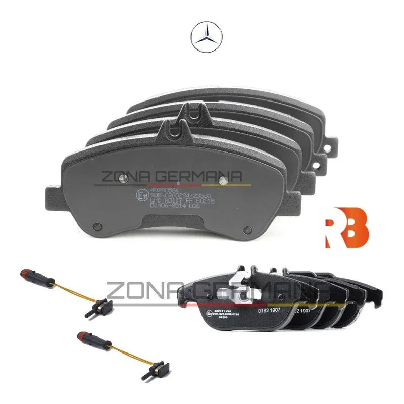 Pastillas Freno Mercedes Benz Glk 220 280 300 X204 Kit Freno - ZONA GERMANA