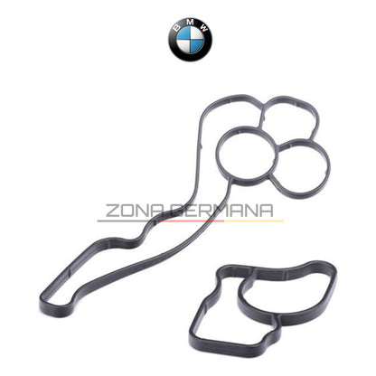 Empaques Base Filtro Aceite Y Enfriador Bmw 320d E90 E92 E93 - ZONA GERMANA