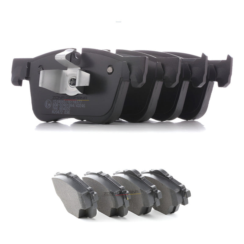 Pastillas Freno Peugeot 3008 Kit Delanteras - Traseras - ZONA GERMANA