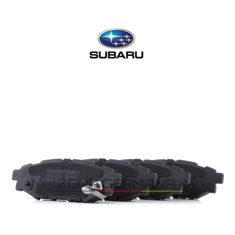 Pastillas Freno Subaru Forester- Impreza- Xv ( Trasera ) - ZONA GERMANA