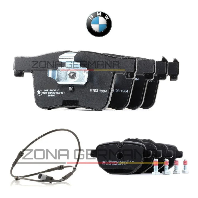 Pastillas Freno Bmw X3 X4 Delanteras - Traseras + Sensores