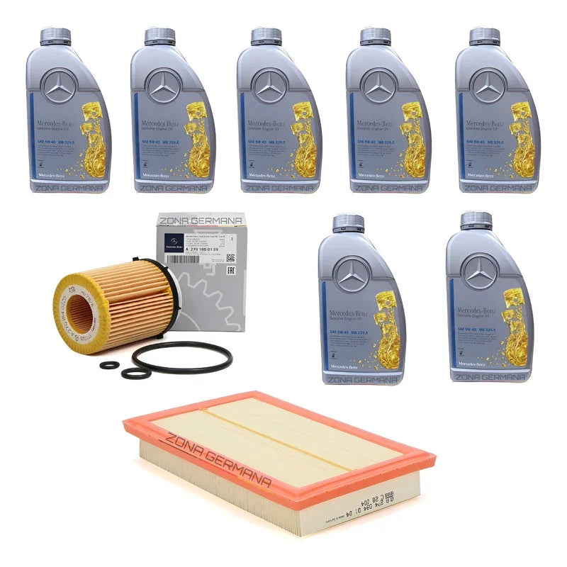 Cambio Aceite Filtros Mercedes C200 C180 C250 W205 Original - ZONA GERMANA