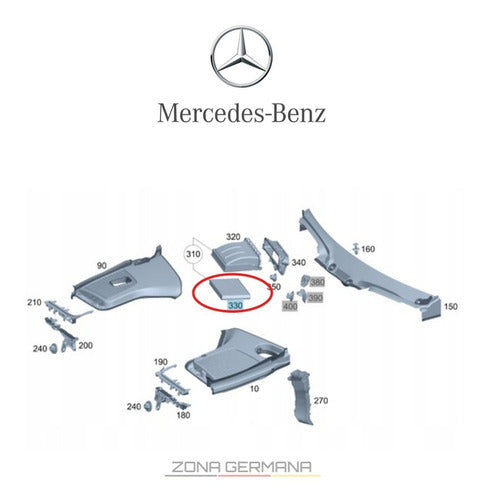Filtro Aire Mercedes Benz Gle350 Gle350e Gle 350 Aire Motor