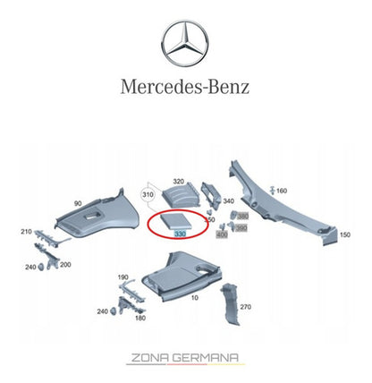 Filtro Aire Mercedes Benz Gle350 Gle350e Gle 350 Aire Motor