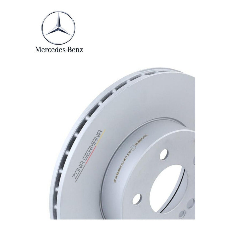Discos Freno Mercedes Benz C200 C180 W205 Original Ate