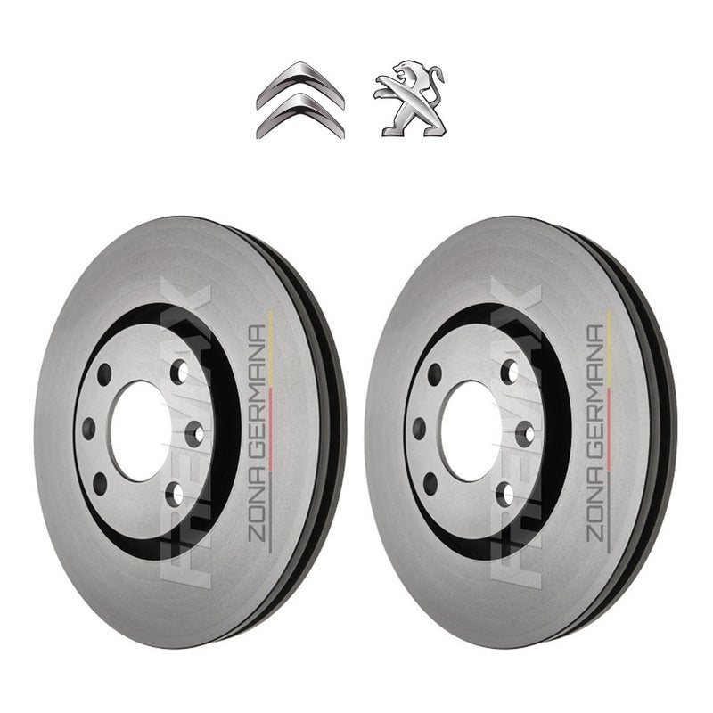 Discos Freno Delanteros Citroen C-elysee 1.6cc Citroën - ZONA GERMANA