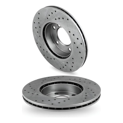 Discos Freno Mercedes Benz A200 A180 A160 W176 Perforados - ZONA GERMANA