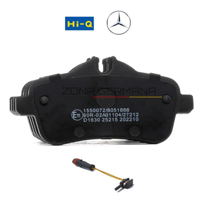 Pastillas Freno Mercedes Benz Gle250d Gle350d Ml250d Trasera - ZONA GERMANA