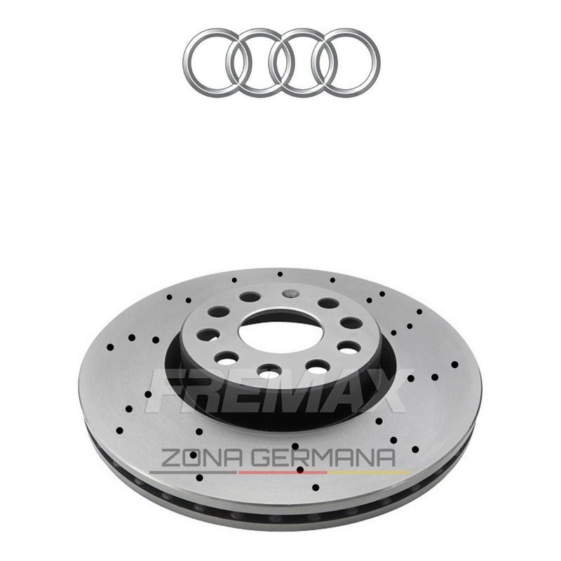 Discos Freno Audi A3 / Audi Q3 / Audi Tt 2.0 - Perforados - ZONA GERMANA