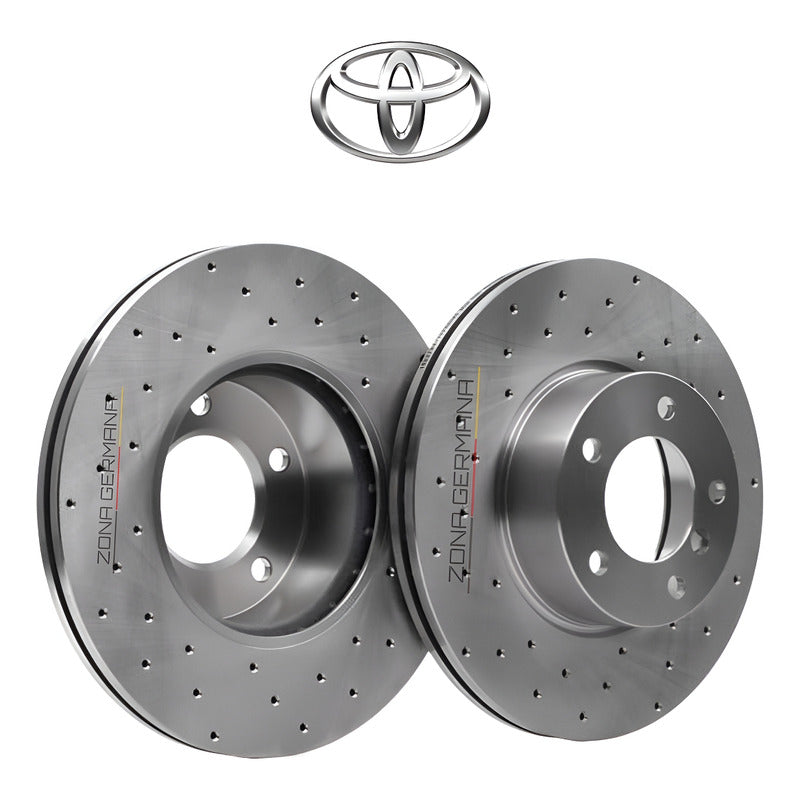 Discos Freno Toyota Fortuner Toyota Hilux - Hiperformance - ZONA GERMANA