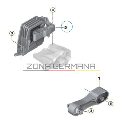 Soporte Motor Bmw 218i F45 Serie 2 Active Tourer - ZONA GERMANA