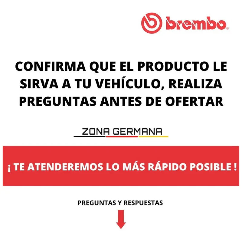 Discos Freno Brembo Bmw M135i M140i Original - ZONA GERMANA