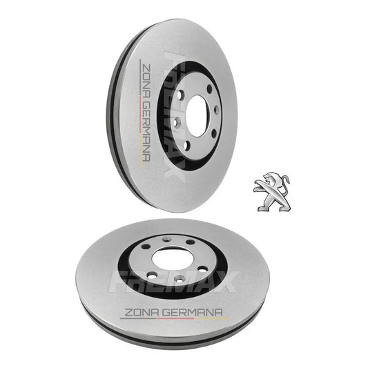 Discos Freno Peugeot 2008 New 2008 1.2 C.c - ZONA GERMANA