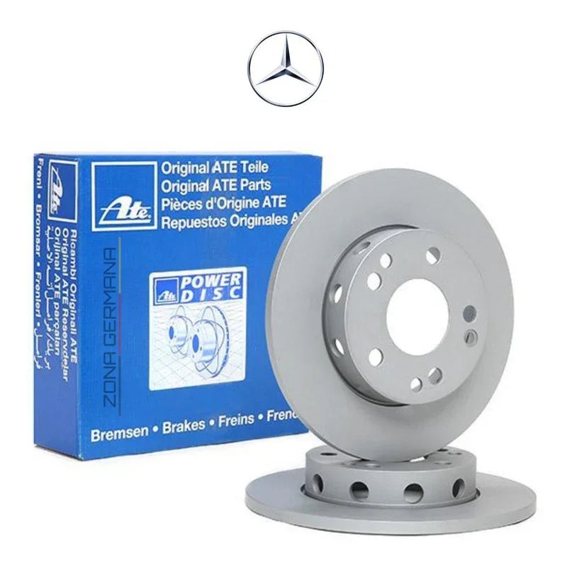 Discos Freno Mercedes Benz 190 190e W201 Original Ate - ZONA GERMANA