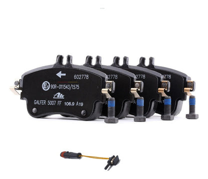 Pastillas Freno Mercedes Benz B180 B200 +sensor Original Ate