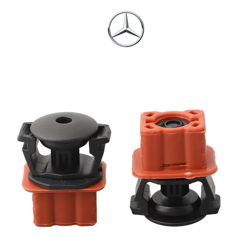 Soporte Radiador Mercedes Benz Clase C, E, A, B, Cla, Gla... Negro