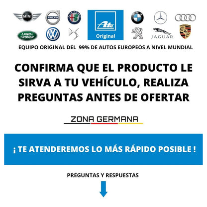 Pastillas Freno Bmw 420i 418i 428i Originales Ate + Sensor