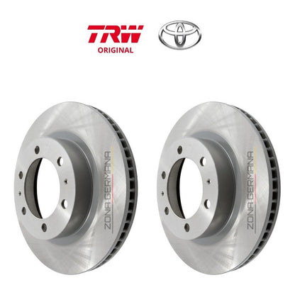 Discos Freno Carbono+ Toyota Fortuner 3.0 4.0 / 4runner - ZONA GERMANA