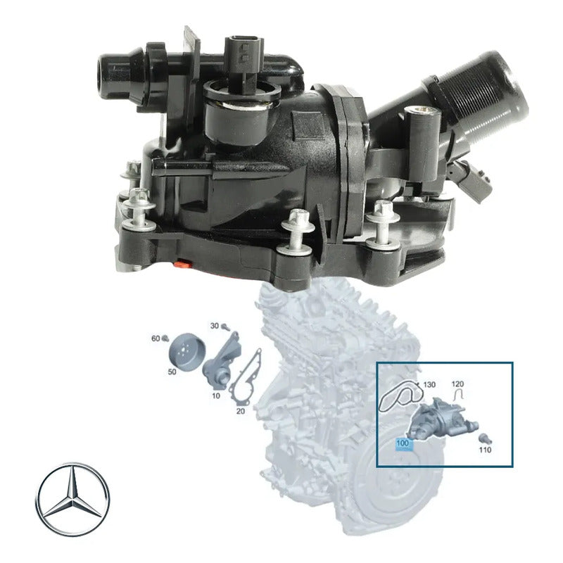 Termostato Mercedes Benz Cla 180 Cla 200 Cla180 Cla200 C118