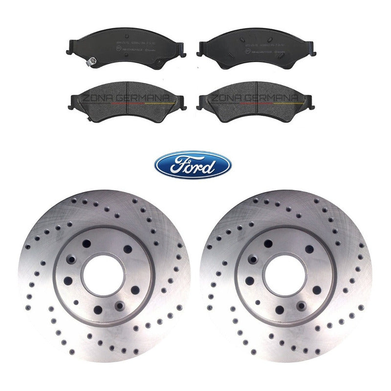 Discos De Freno Ford New Ranger 2014 2021 + Pastillas Racing - ZONA GERMANA