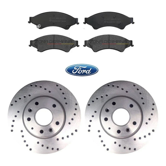 Discos De Freno Ford New Ranger 2014 2021 + Pastillas Racing - ZONA GERMANA