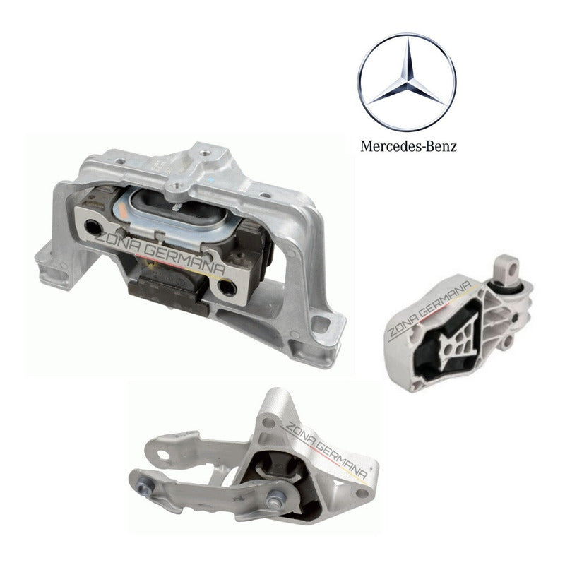 Soporte Motor Mercedes Benz A200 A 200 A250 Kit Soportes - ZONA GERMANA