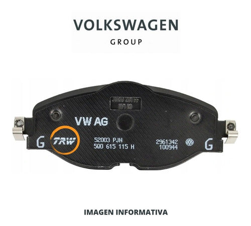 Pastillas Freno Volkswagen Jetta 1.4 Taos 1.4 Turbo Original