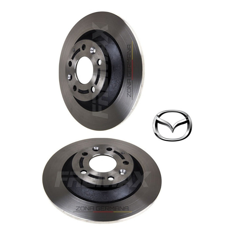 Discos Freno Mazda Cx5 2.0/2.2/2.5 Cx-5 Traseros - ZONA GERMANA
