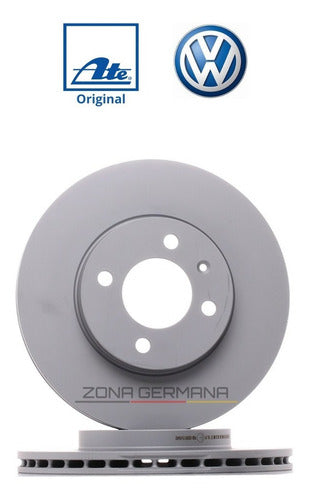 Discos Freno Volkswagen Voyage 1.6 Original Ate