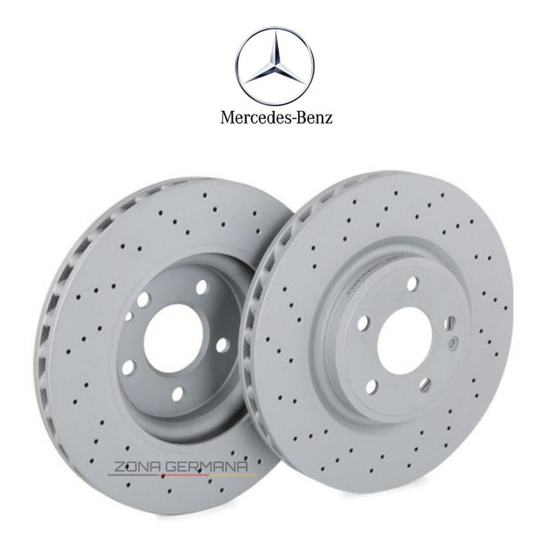 Discos Freno Mercedes Benz Gla200 Cla180 Cla200 Original Ate