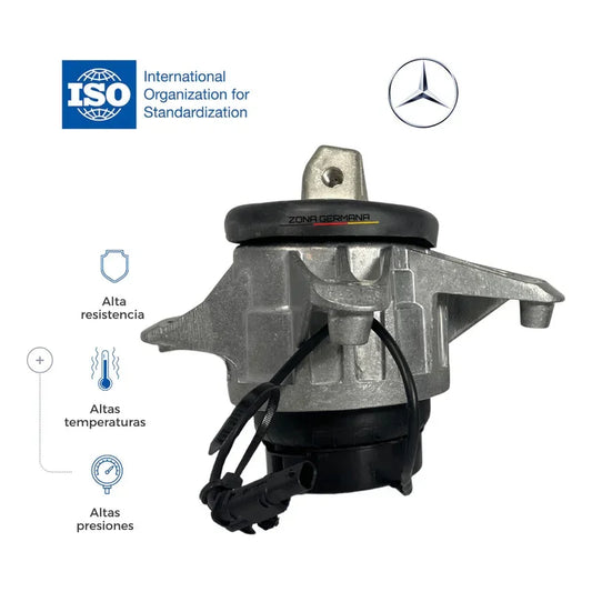 Soporte motor Mercedes Benz ZONA GERMANA, alta resistencia y temperatura, repuestos auto Colombia