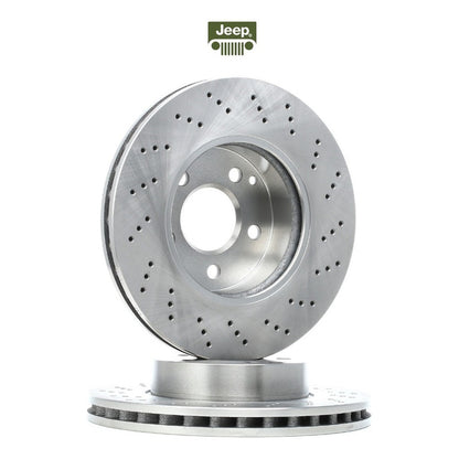 Discos Freno Jeep Cherokee Grand Cherokee Laredo - Perforado - ZONA GERMANA