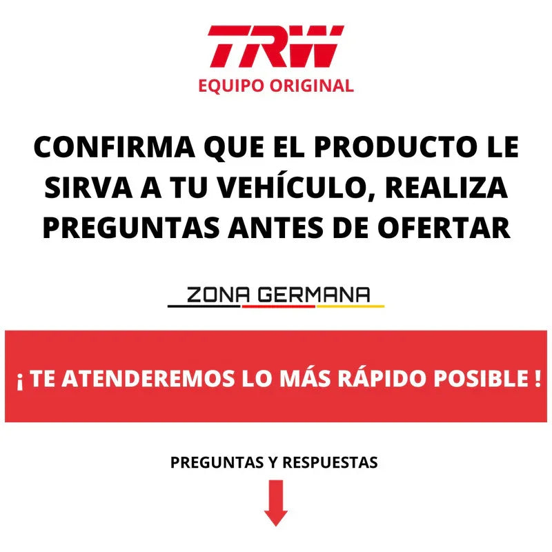 Pastillas Freno Mini John Cooper Works F56 F55 F60 + Sensor - ZONA GERMANA