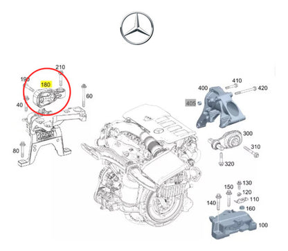 Soporte Motor Mercedes Benz Cla200 Cla180 Cla 200 Cla 180