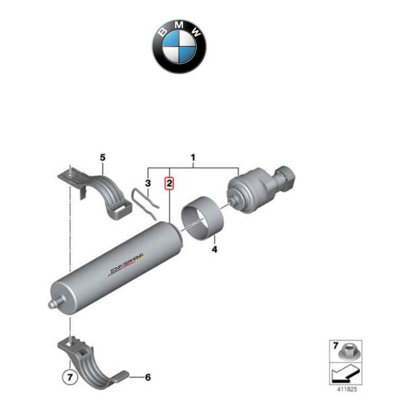 Filtro De Combustible Para Bmw 520d 518d 525d 530d F10 E60