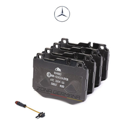 Pastillas Freno Mercedes Benz C250 C300 / C Amg + Sensor