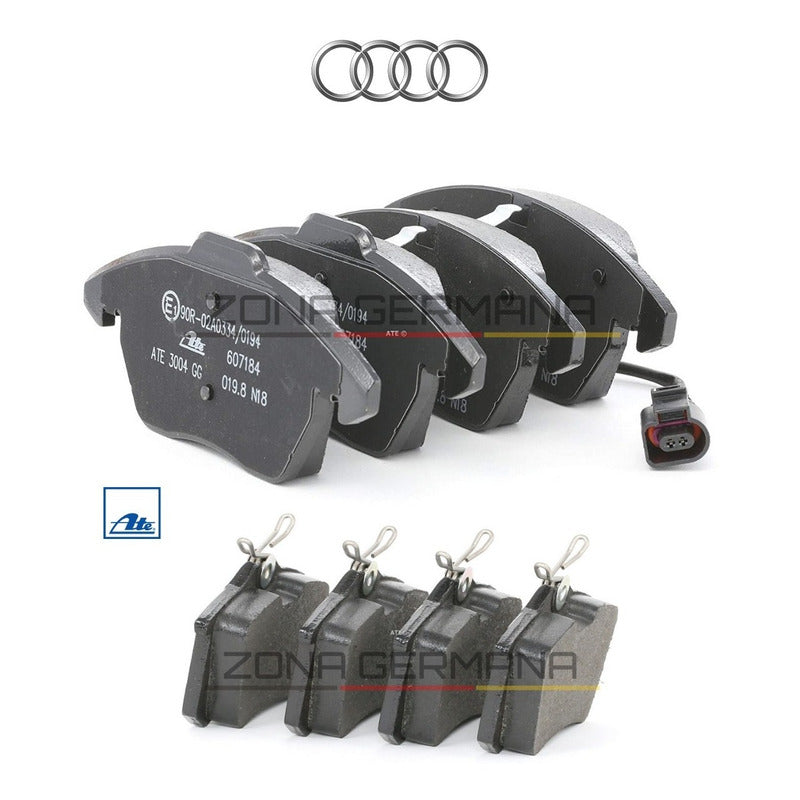 Pastillas Freno Audi A3 Audi Tt 2.0 Coupe Kit Originales Ate