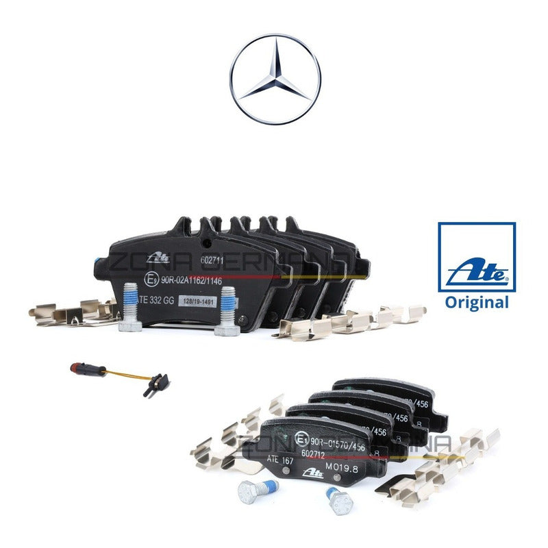 Pastillas Freno Mercedes Benz B170 B180 B200 Kit Original - ZONA GERMANA