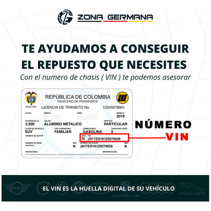 Pastillas Freno Trasera Mercedes Benz C180 C200 C220 Sensor